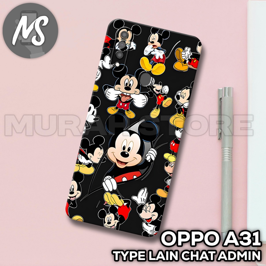Softcase karet OPPO A31 /MS28 motif KARAKTER LUCU/case OPPO A31/casing OPPO A31 /silikon oppo A31