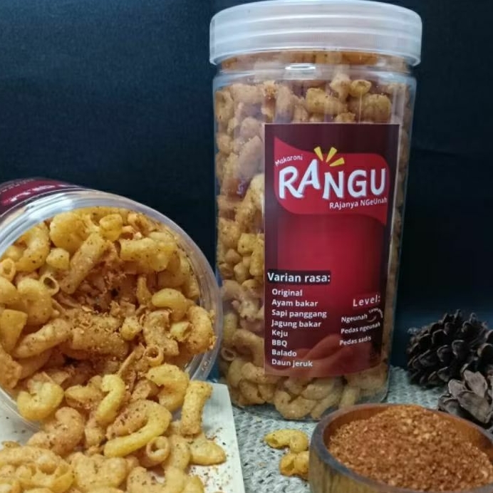 

[TERLARIS] makaroni rangu toples / cemilan renyah pedas