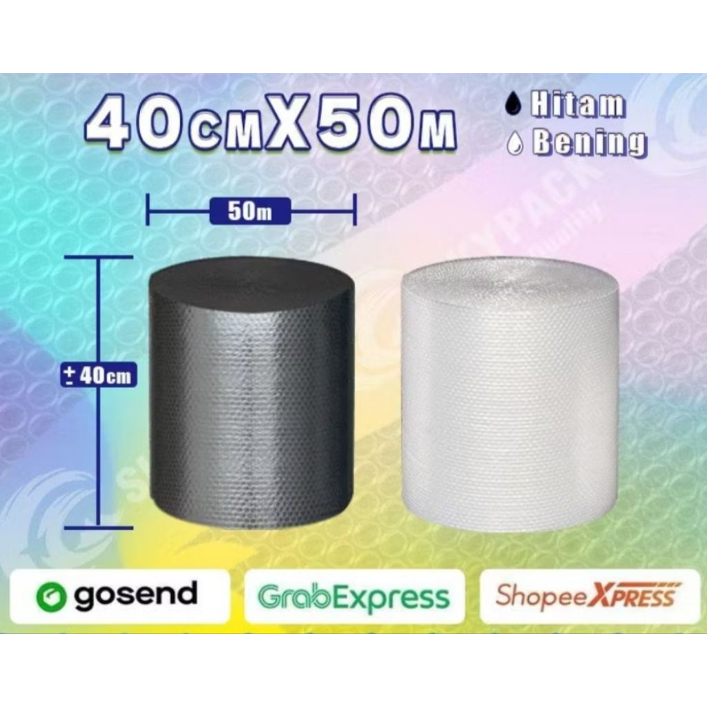 

BUBBLE WRAP SUPER 50 METER X 40 CM