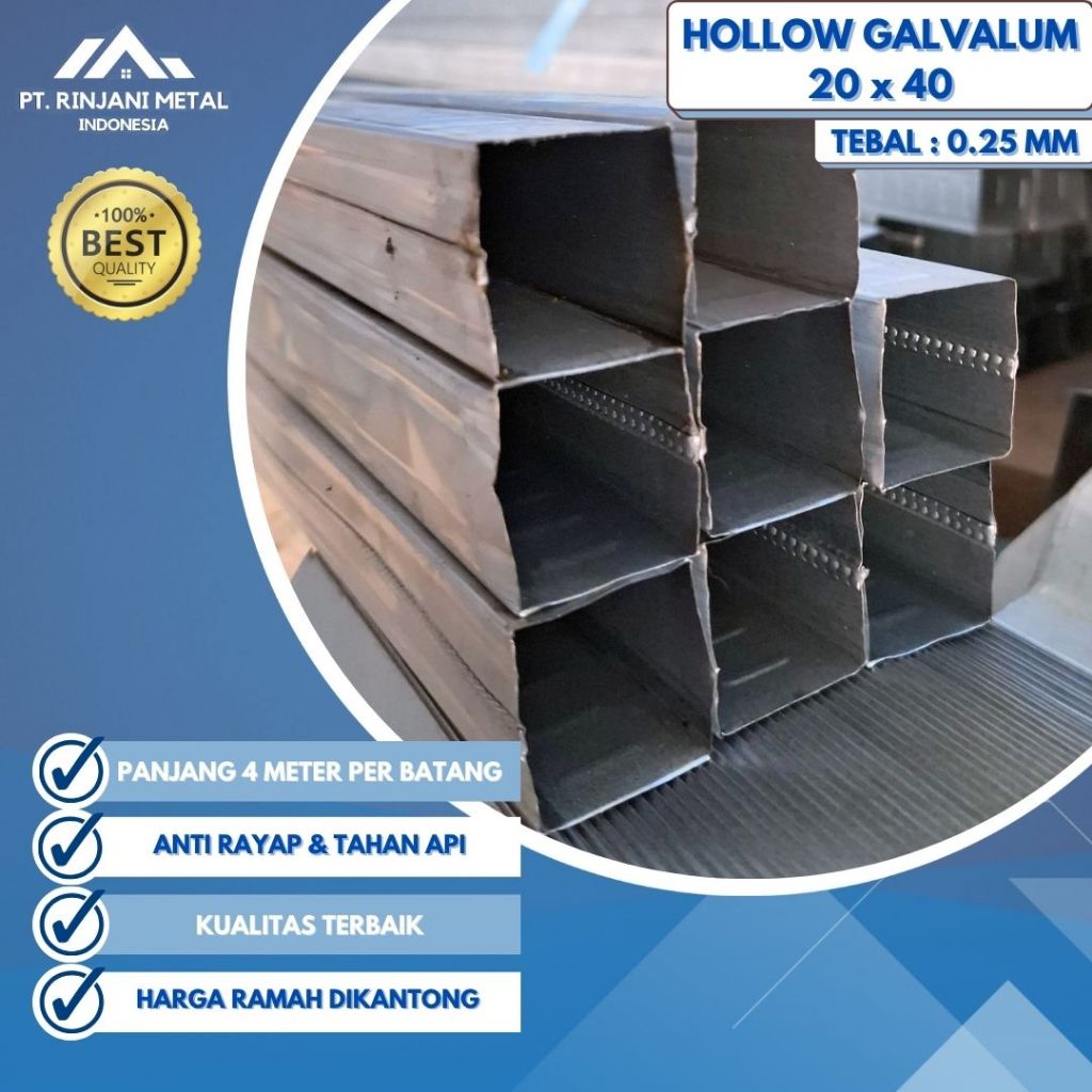 HOLLOW GALVALUM 4X4