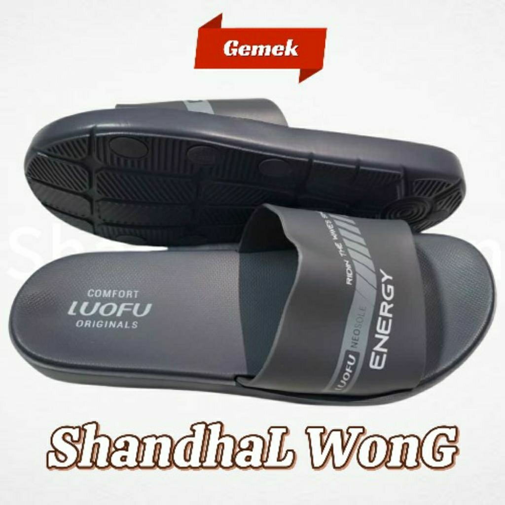 Sandal Luofu Selop Pria