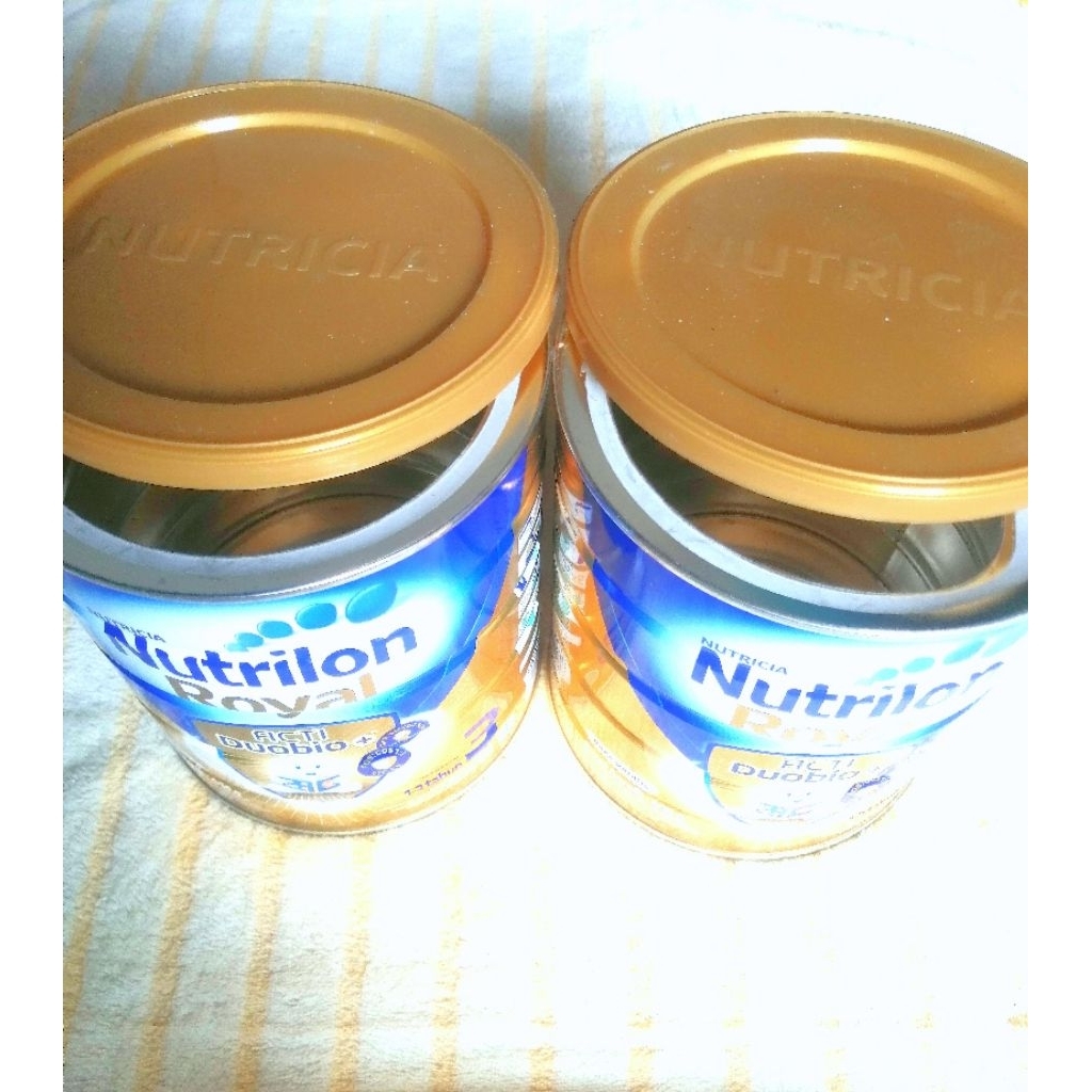 Kaleng bekas susu nutrilon royal Kaleng bekas bersih tanpa karat Size 800gram