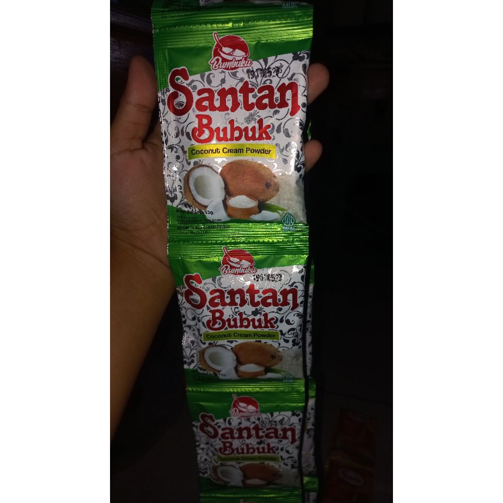 

SANTAN BUBUK INSTAN BUMBUKU RENTENG ISI 10 SACHET