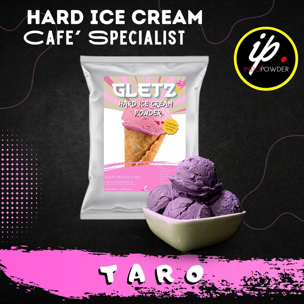 

IP Jakarta - Bubuk ES KRIM rasa TARO 1Kg Untuk Ice Cream Scoop