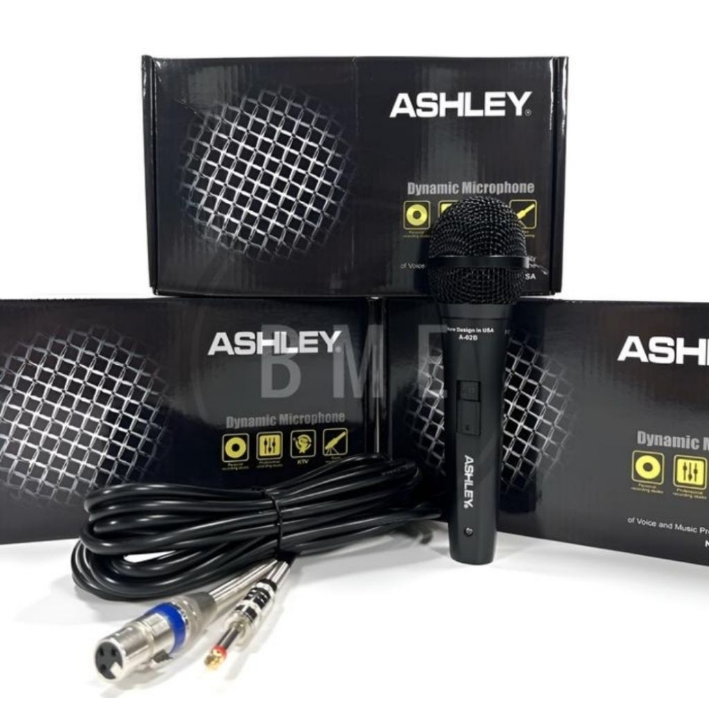 Mic kabel Ashley A-02B Dynamic series original
