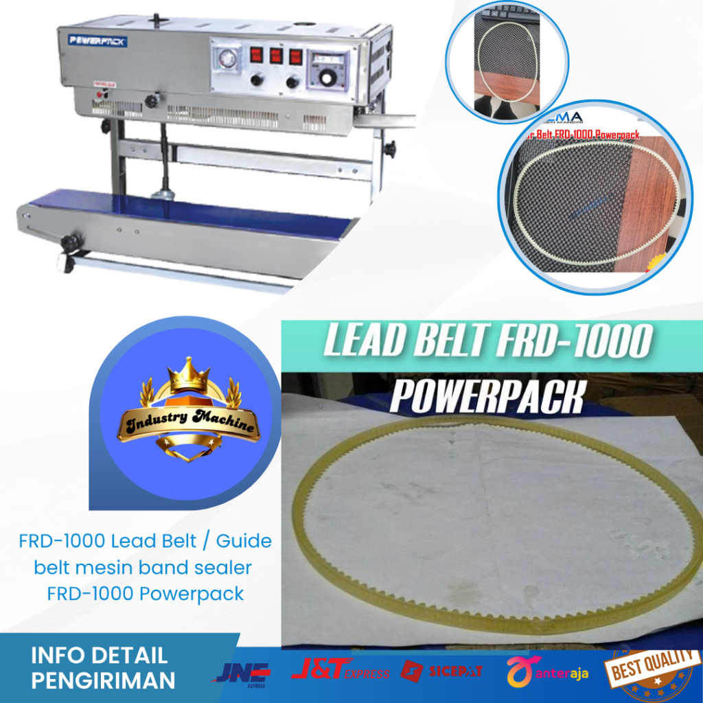 FRD-1000 Lead Belt / Guide belt mesin band sealer FRD-1000 Powerpack