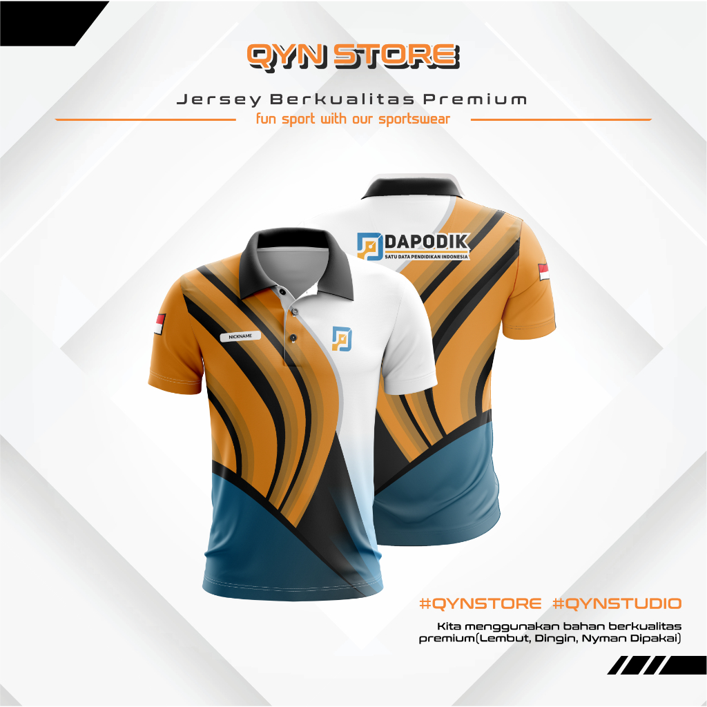 Kaos Operator Dapodik | Baju Operator Dapodik | Jersey Operator Dapodik | Seragam DAPODIK OPERATOR |