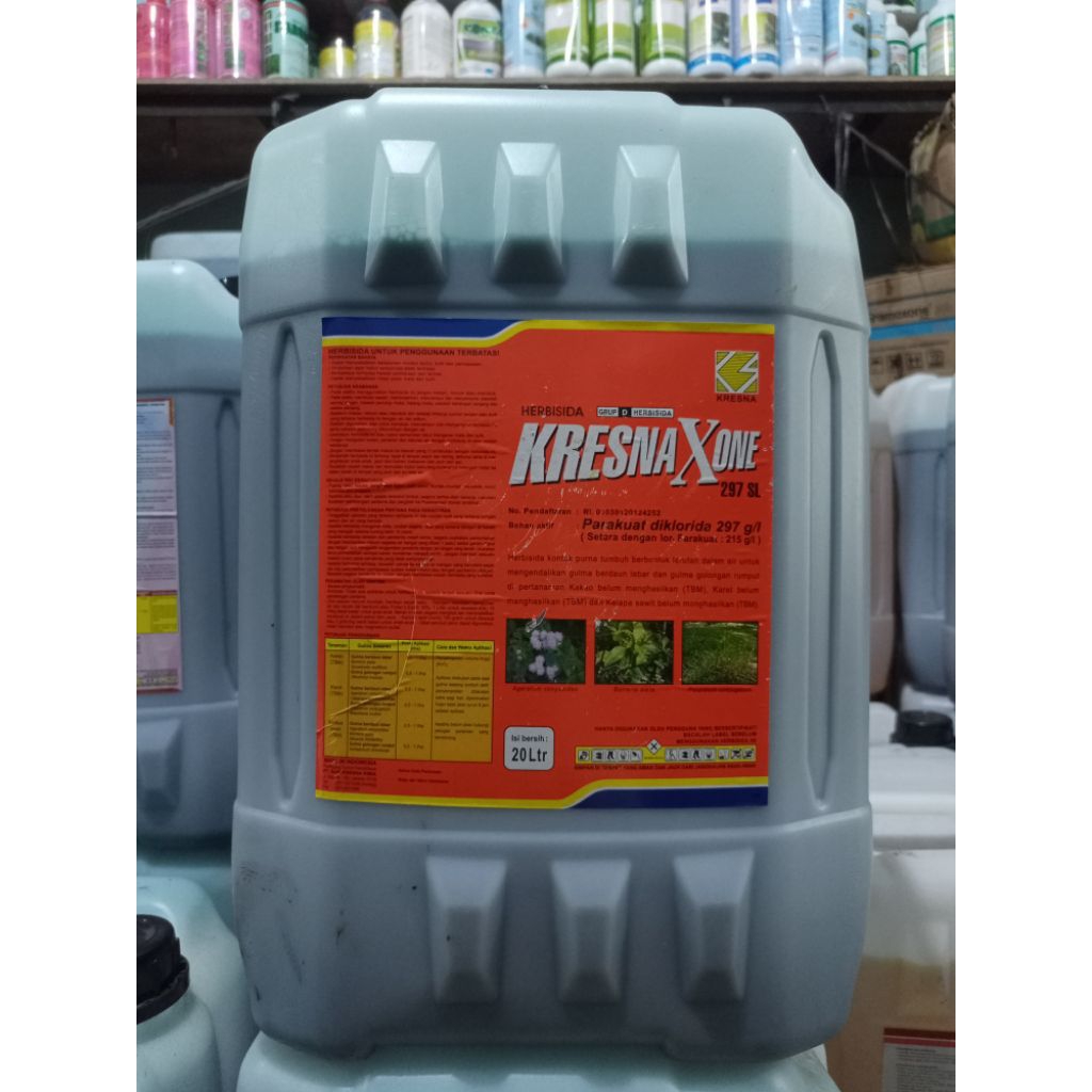Herbisida Kresnaxone 297SL kemasan 20 Ltr