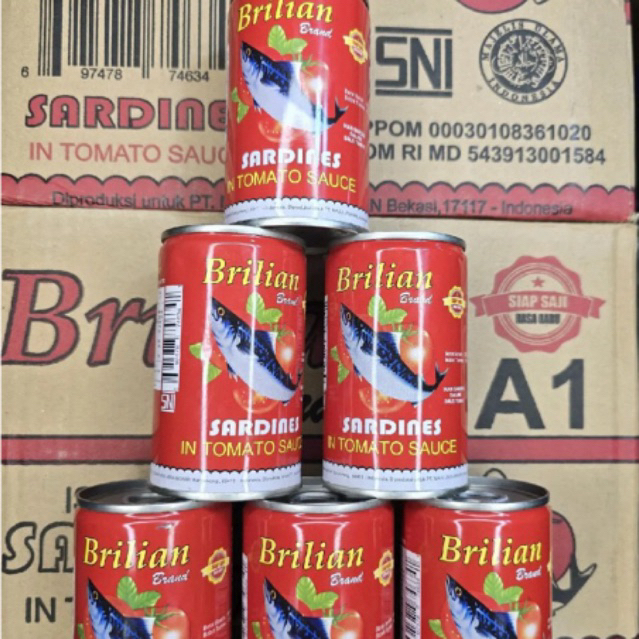 

SARDEN BRILIAN SAUS TOMAT 155gr Exp 2027