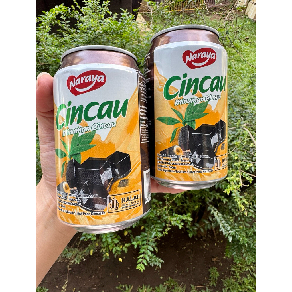 

NARAYA minuman cincau kaleng grass jelly drink can 300ml