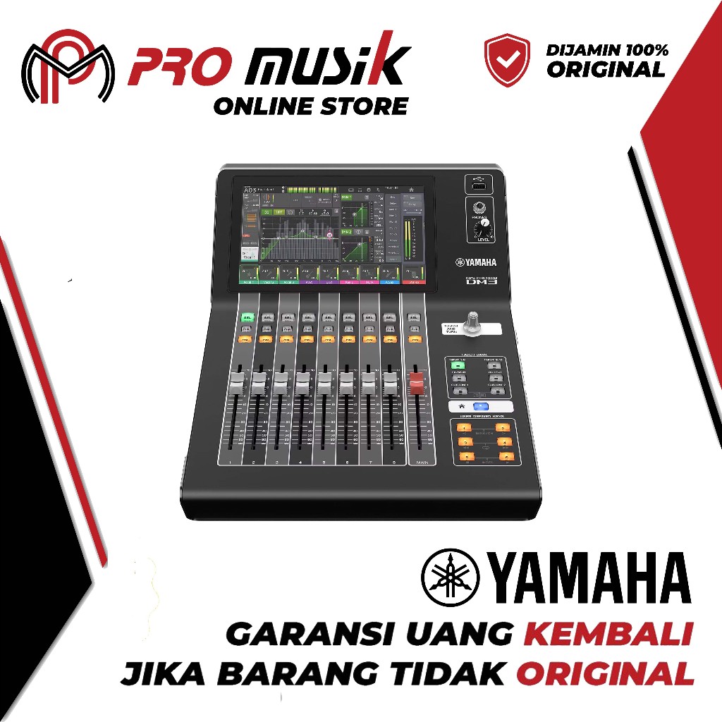 Yamaha DM3 DM-3 DM 3 22 Channel Digital Mixing Console with Dante