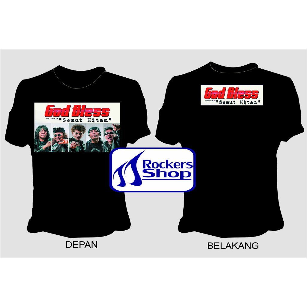 KAOS GOD BLESS THE STORY OF SEMUT HITAM GODBLESS ACHMAD ALBAR IAN ANTONO DONNY FATTAH BAND ROCK LAWA