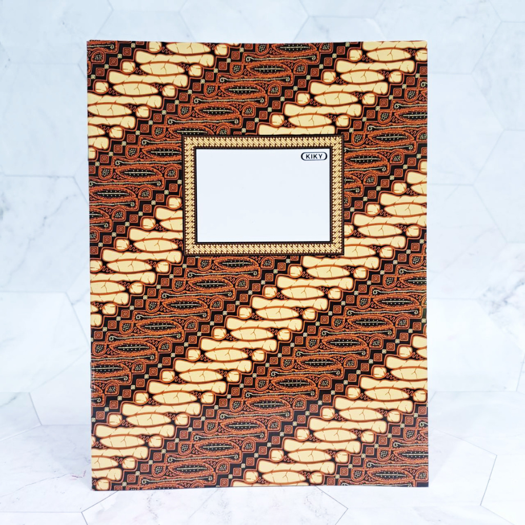 

Buku Tulis KIKY isi 38 Lembar Motif Batik ukuran 21 x 16 cm