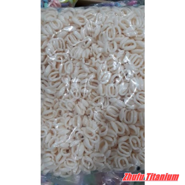 Manik mote rantai gembul krem isi 1 pon