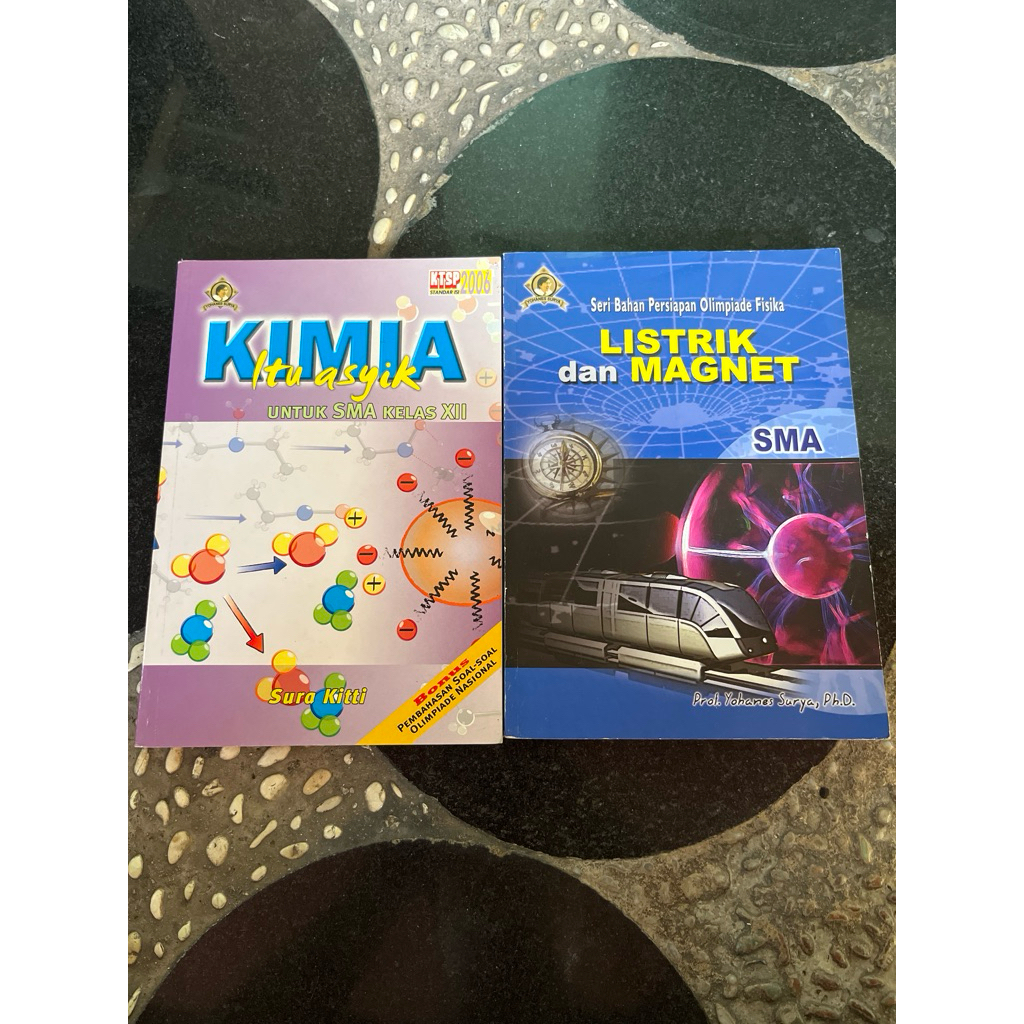 Buku Kimia Itu Asyik, Seri Bahan Persiapan Olimpiade Fisika Listrik dan Magnet, SMA, Sura Kiti, Yoha