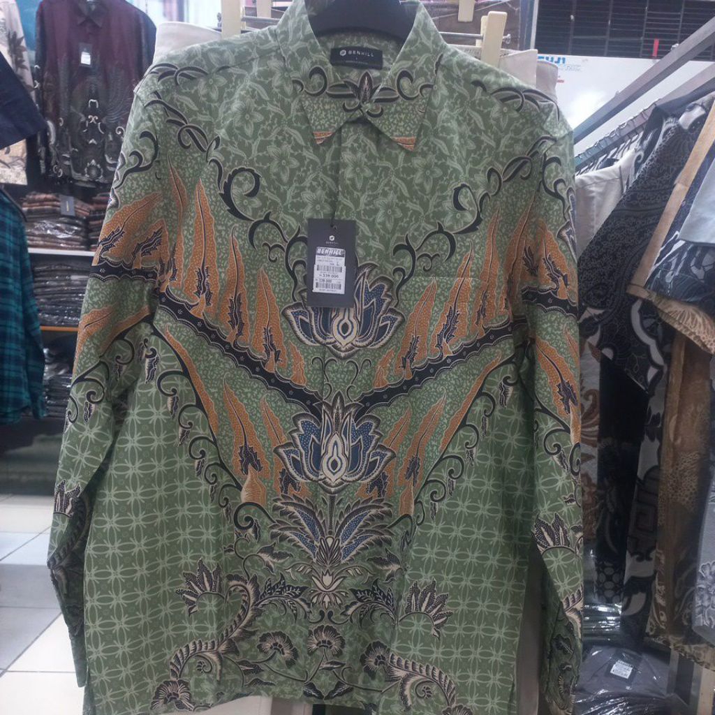 KEMEJA BATIK BENHILL LENGAN PANJANG ART51782