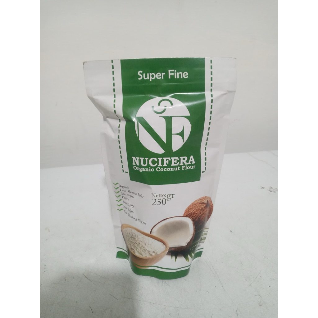 

Nucifera Organic Coconut Flour - Tepung Kelapa Organik 250gr