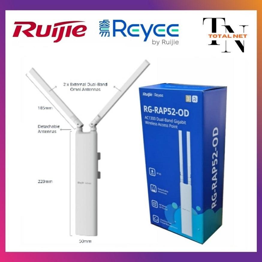 RUIJIE RG-RAP52-OD Reyee Wi-Fi 5 AC1300 Dual-Band Outdoor Access Point RG-RAP52OD RG RAP52OD RAP52