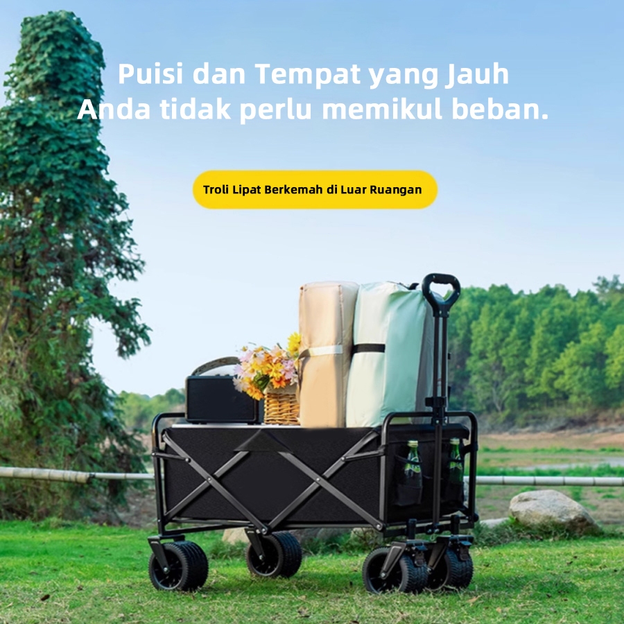 MTG-troli barang/troli/troli lipat portable/t portable jualan/gerobak trolitroly lipat serbaguna
