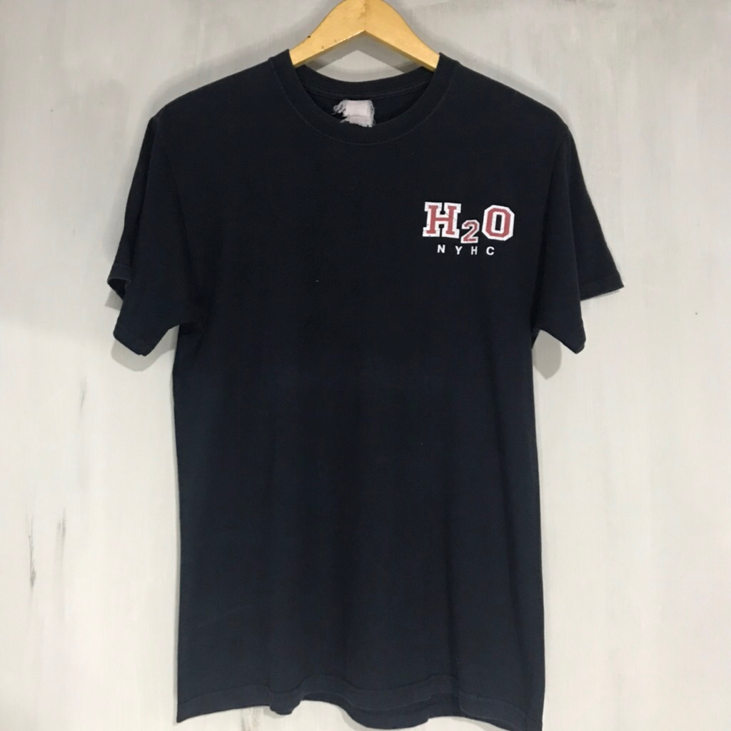 KAOS BAJU BAND VINTAGE H20 NYHC HARDCORE OFFICIAL MERCH IMPORT MADBALL SICK OF IT ALL JUDGE ALBUM RA