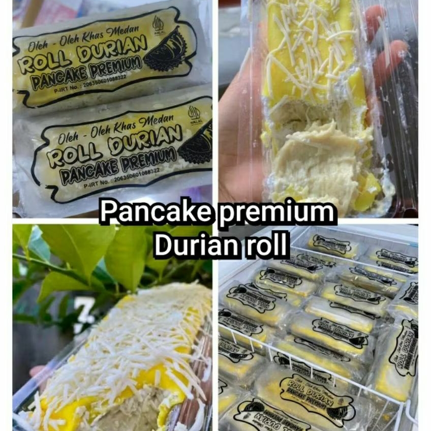 

pancake durian roll premium