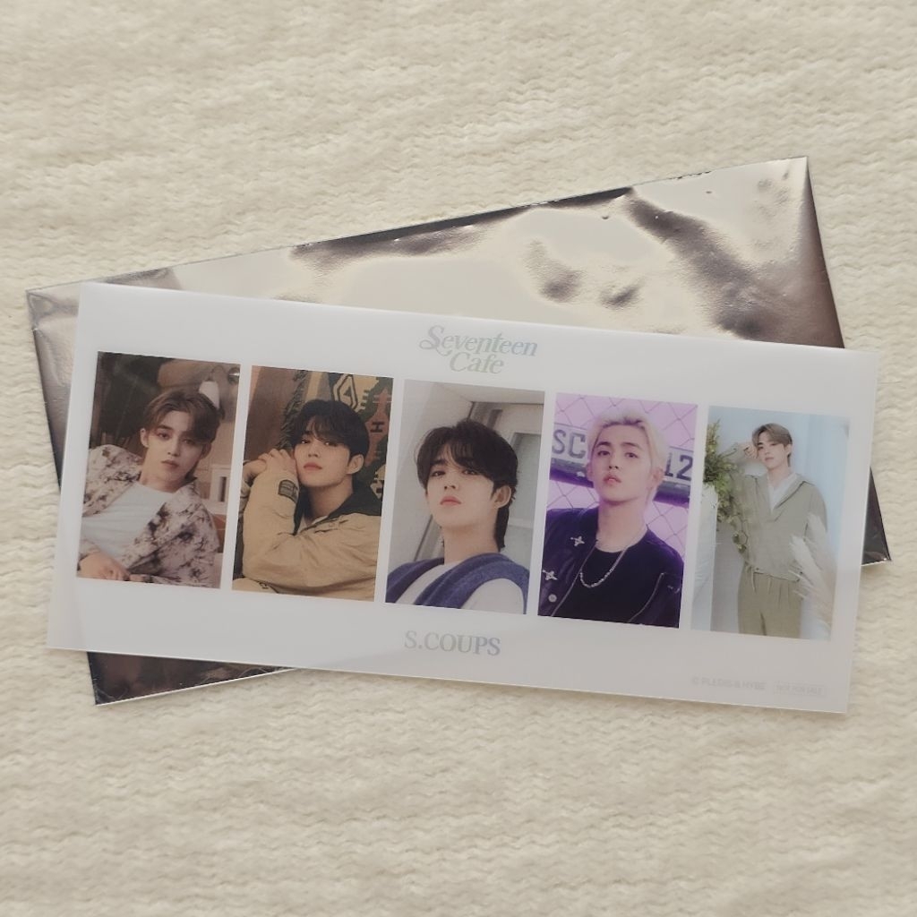 

Seventeen Cafe 2025 Advance Benefit Bookmark Scoups