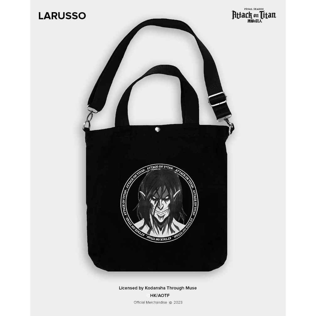 KODE S47P Larusso  Attack on Titan Tote Bag Eren Titan