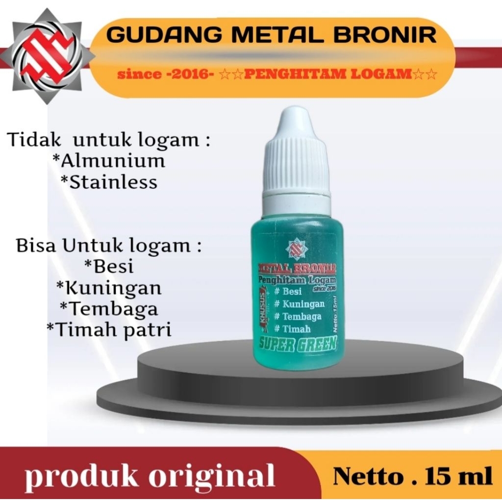 produk asli ss metal bronir