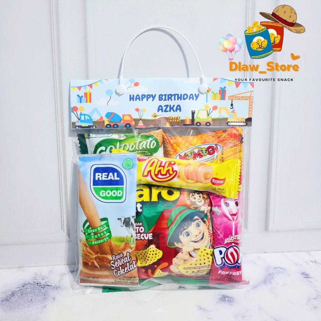 

Snack Ulang Tahun Anak Bingkisan Birthday Hampers Murah