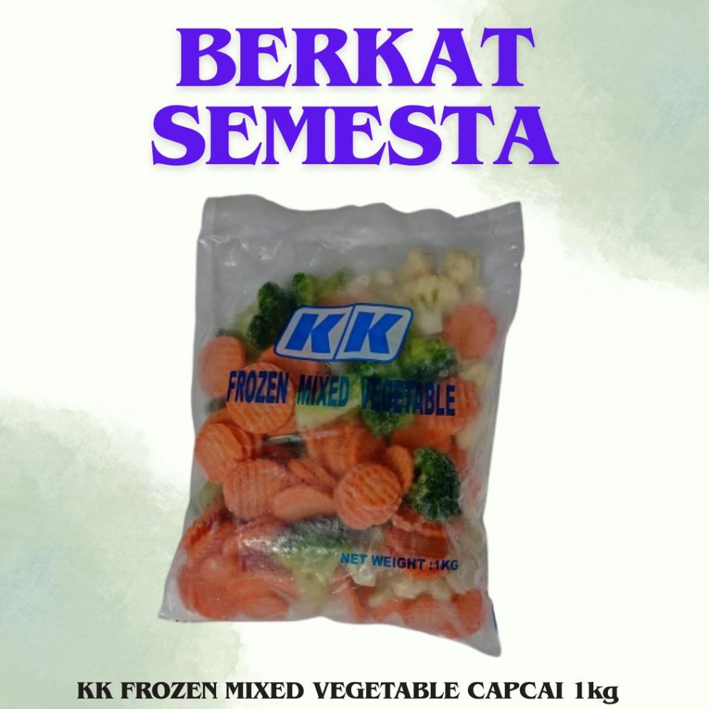 KK FROZEN MIXED VEGETABLE CAPCAI 1kg