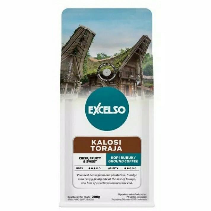 

Excelso kalosi toraja bubuk 200 gr | kopi bubuk