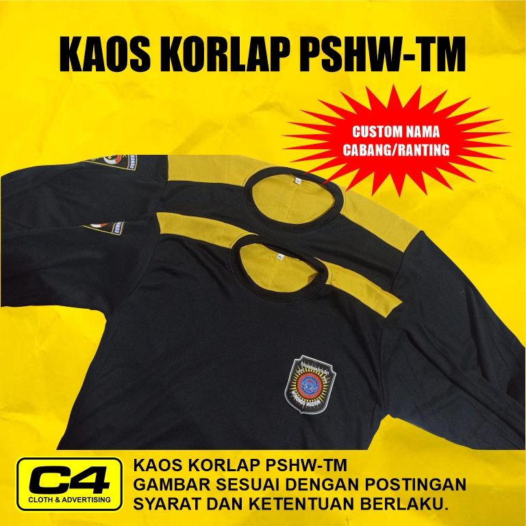 Kaos KORLAP PSHW-TM/Seragam KORLAP SH Winongo STK