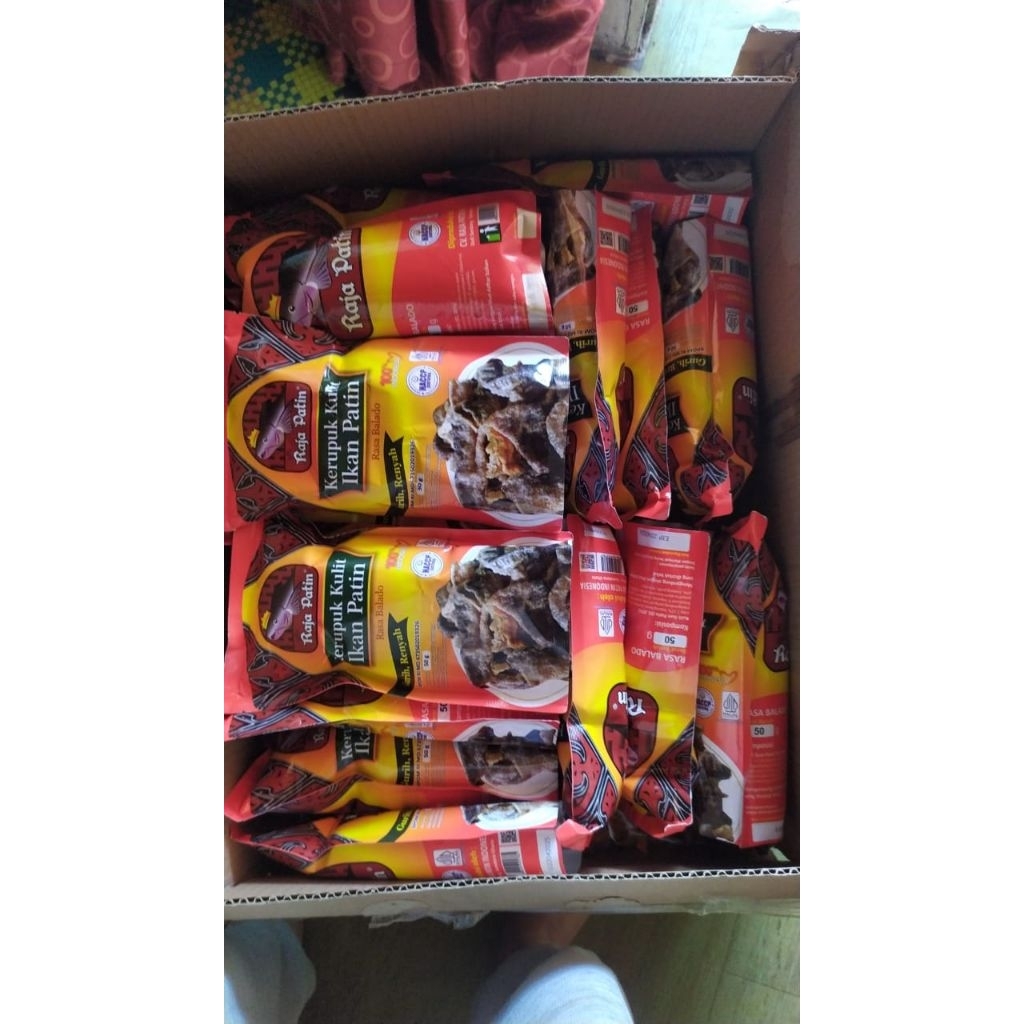 keripik kulit ikan patin