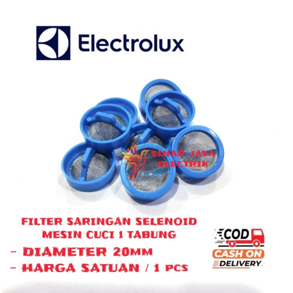 FILTER SARINGAN SELENOID MESIN CUCI ELECTROLUX 1 TABUNG | SARINGAN SELENOID MESIN CUCI ELECTROLUX