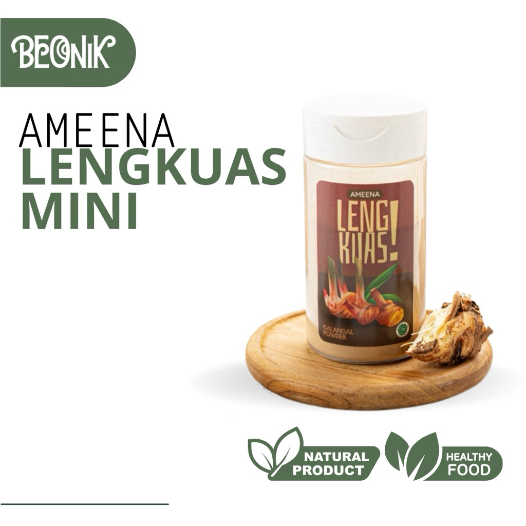 

[ MINI ] Lengkuas Bubuk Laos Powder 70GR | Ameena Premium Quality