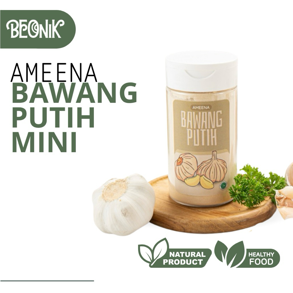 

[ [MINI] Bawang Putih] Garlic Powder 60GR | Ameena Premium Quality