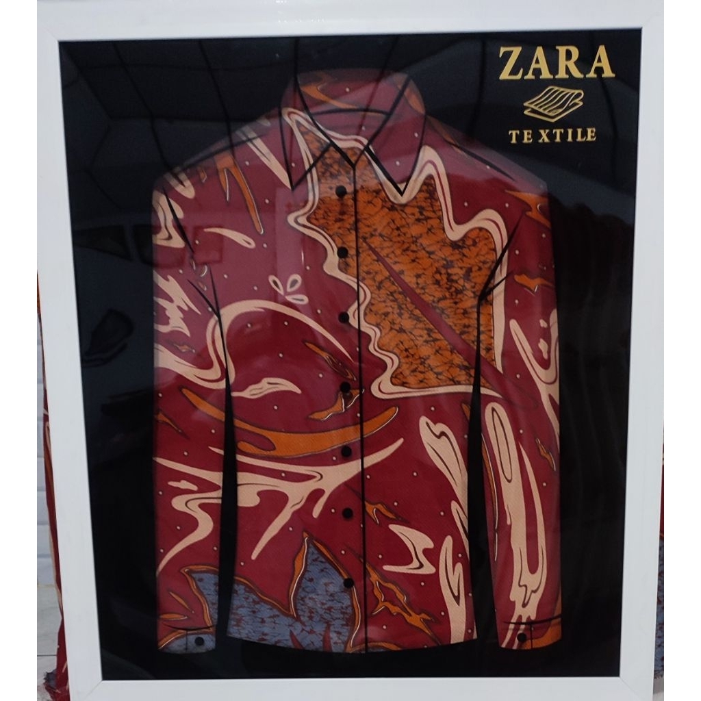 KAIN SUTRA DOBY. MOTIF BATIK ABSTRAK. RAMA SHINTA.