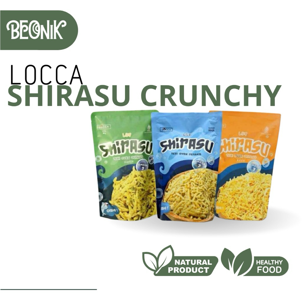 

Locca Shirasu Teri Jepang Crispy Crunchy