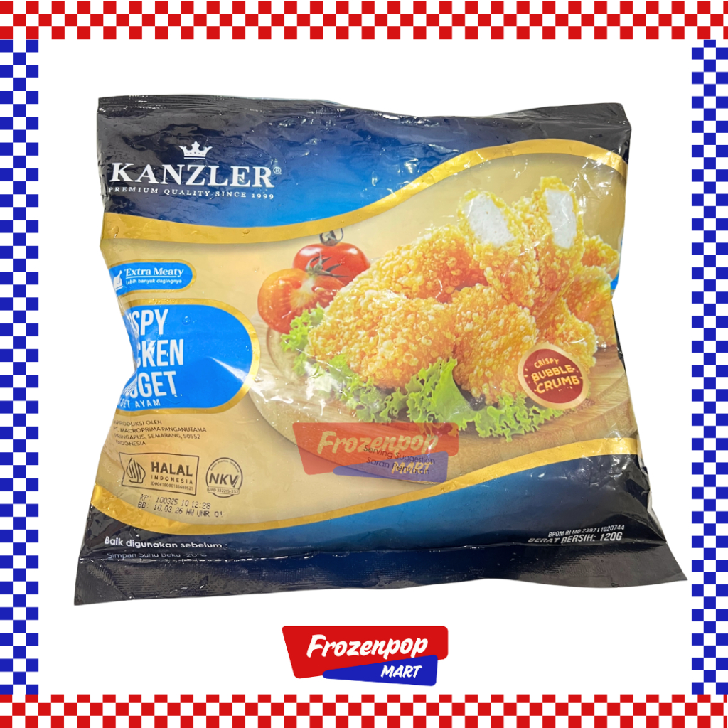 

Kanzler Crispy Chicken Nugget 120gr [INSTANT MALANG]