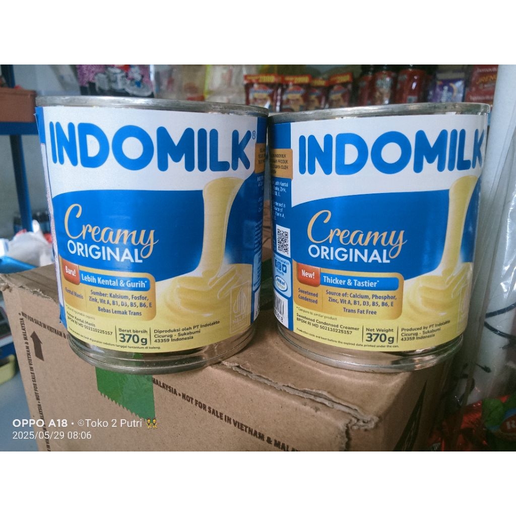 

INDOMILK kental manis kmsan kaleng 370gr
