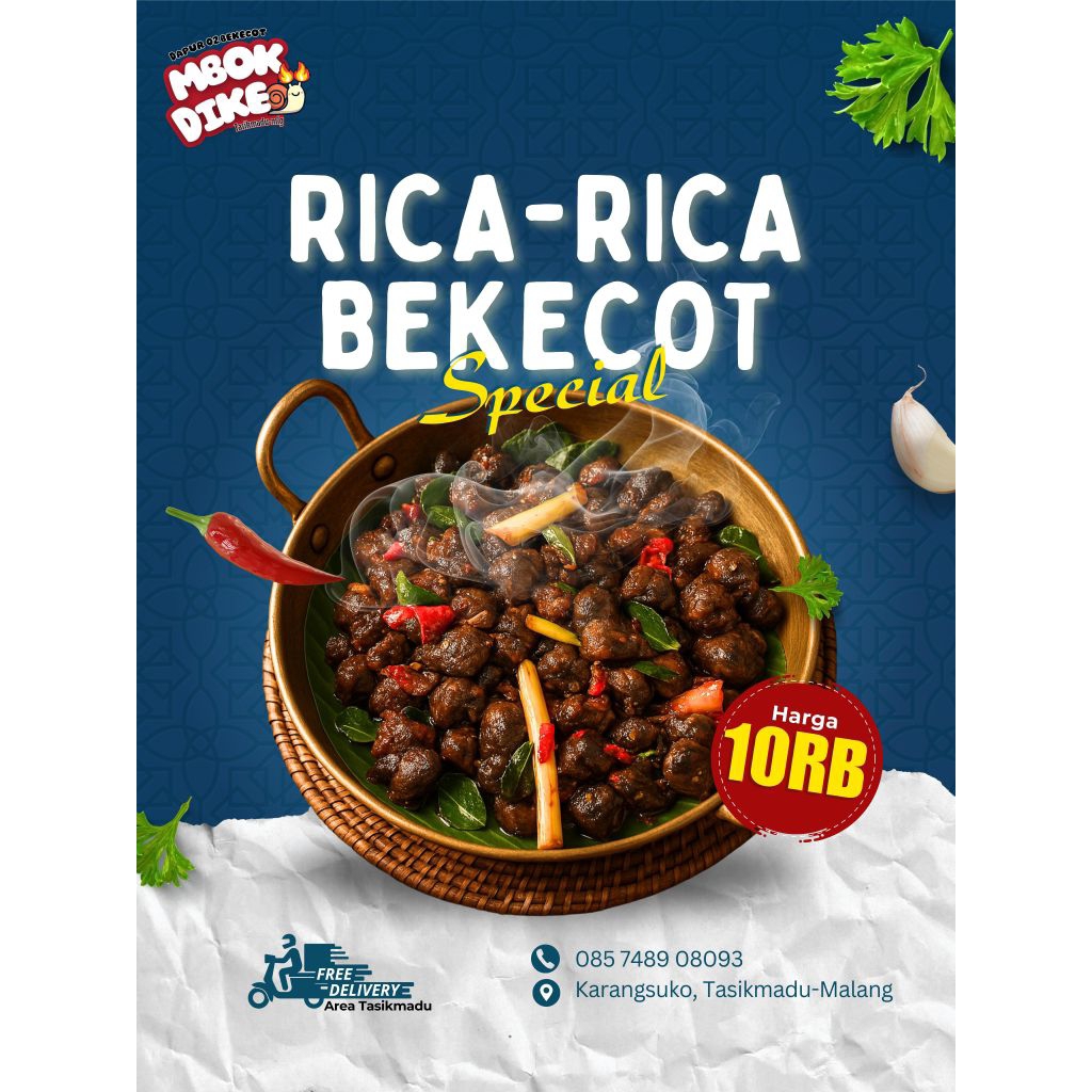 

Rica - Rica Bekecot 02 ,Rasa nikmat pedas gurih