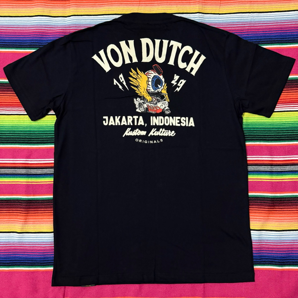 T SHIRT - VONDUTCH - BLACK