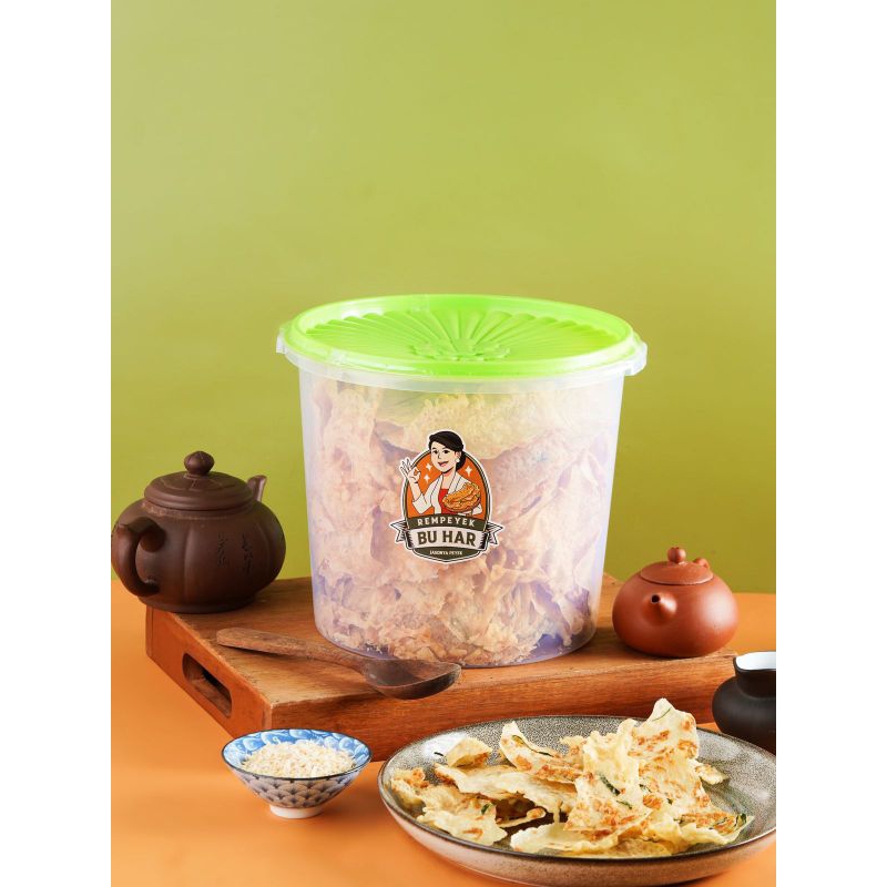 

Rempeyek Toples 5 Liter
