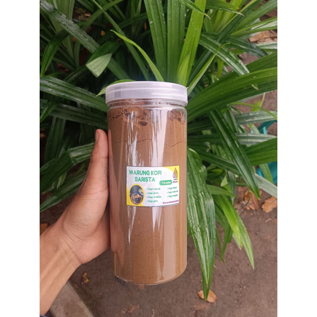 

kopi bubuk tubruk 800 gram toples