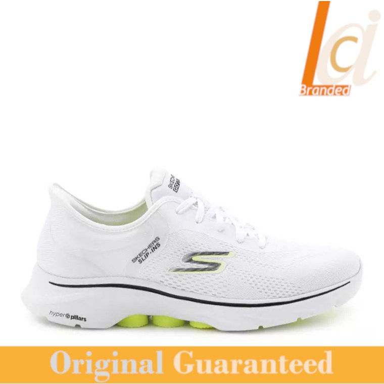 Sepatu Sneakers/Slip On Pria Original Skechers Go Walk 7 - White