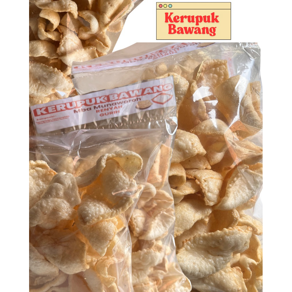 

Kerupuk Bawang Mba Munawaroh
