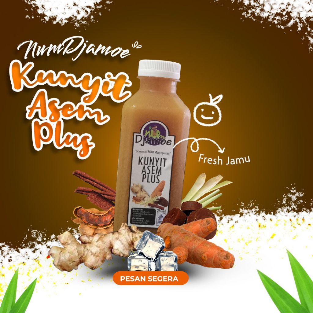 

Djamu Kunyit Asem | Herba Drink | Minuman kesegaran dan kesehatan