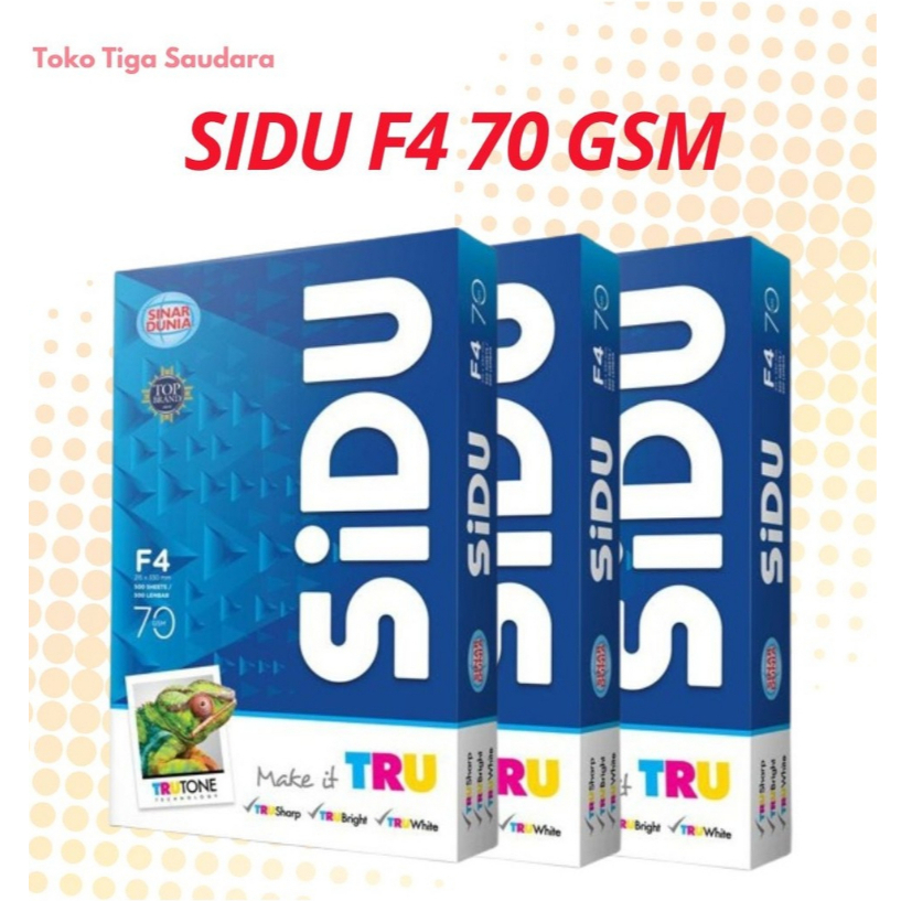 

Kertas HVS SIDU F4 70 GSM