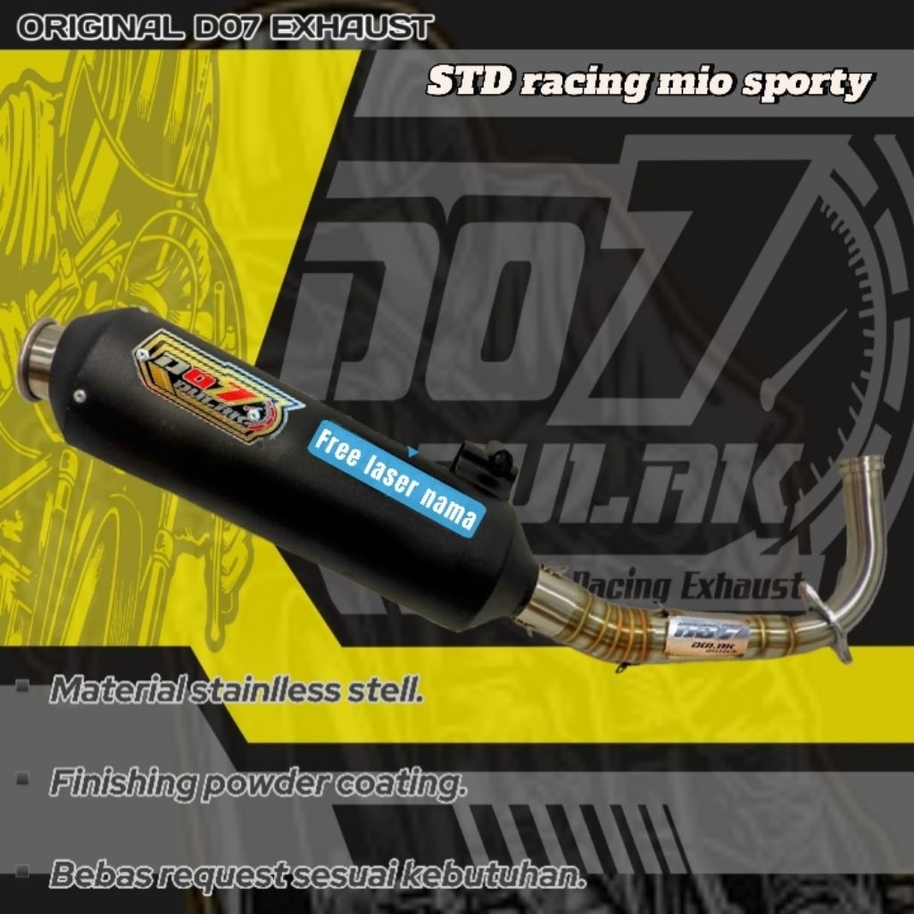 Standar racing mio original D07 exhaust
