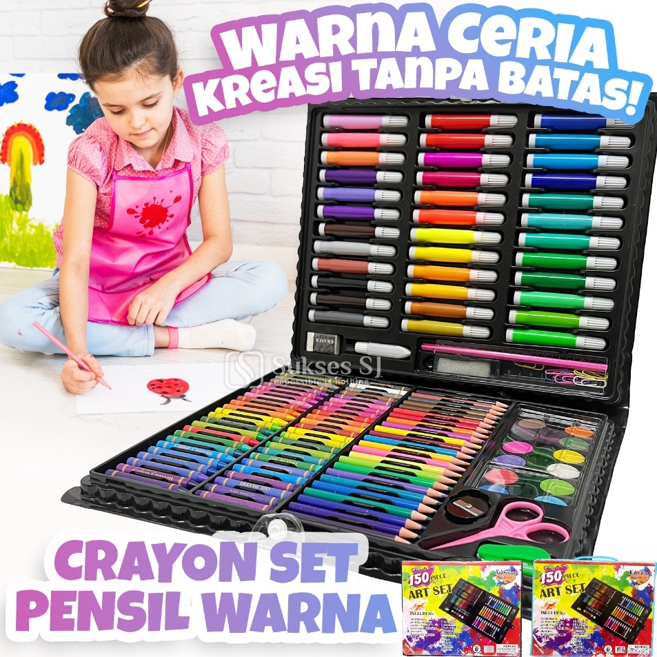 

Best CRAYON 15 Crayon Pensil Warna Art Set Pensil Warna Crayon